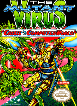 Mutant Virus, The - Crisis in a Computer World (USA) box art
